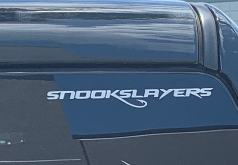 SNOOKSLAYERS WINDOW STICKER - Snookslayers