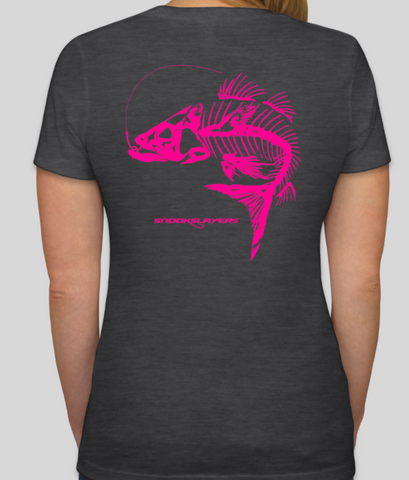Women's Snook Slayers Hitting the Hook Tee - Snookslayers